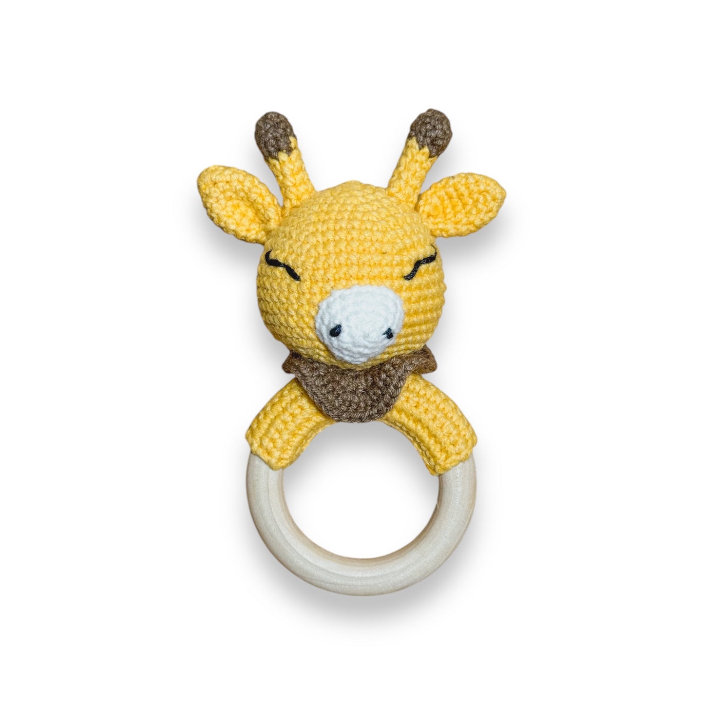 Giraffe Rattle - The Yarn Toys