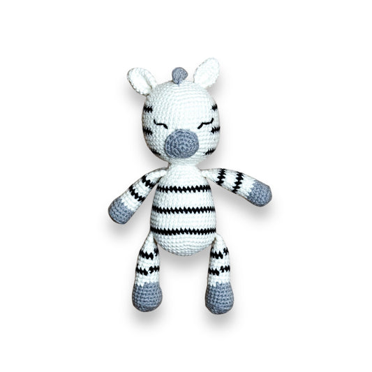 Zebra Soft Toy - The Yarn Toys