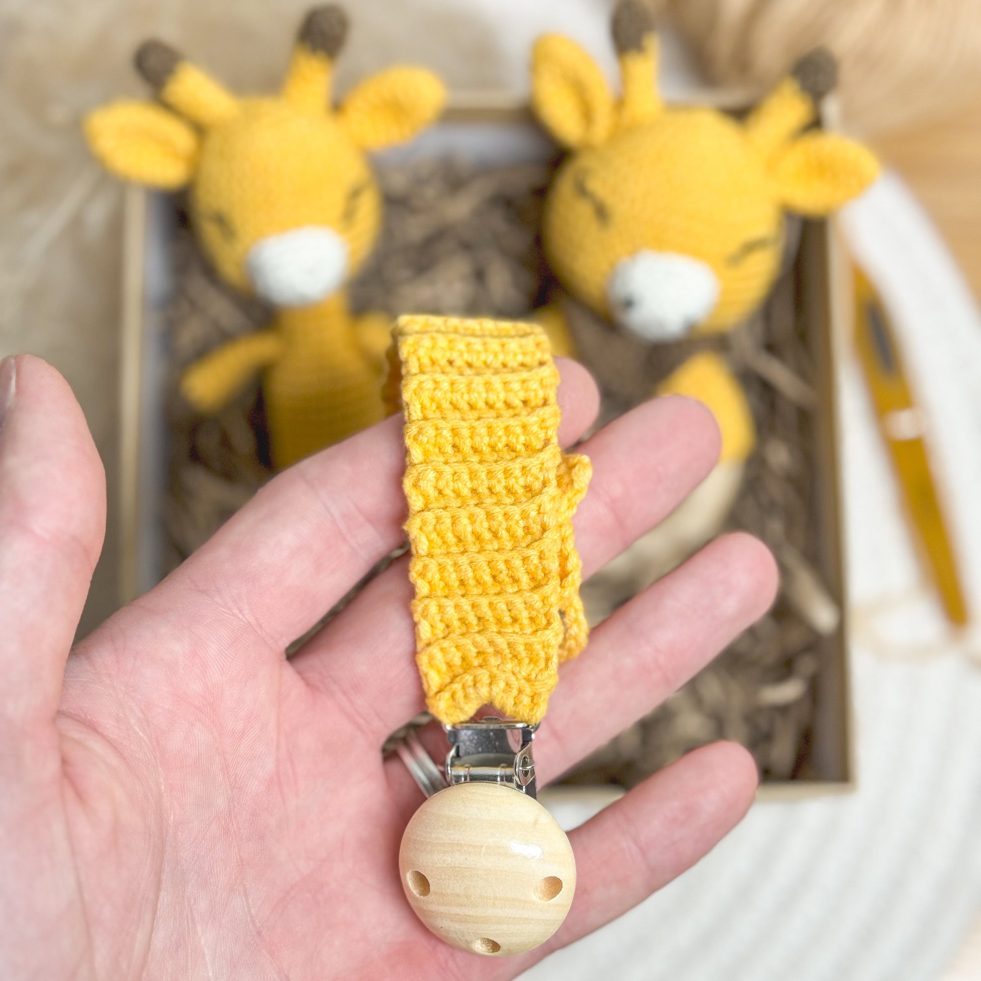 Giraffe Baby Gift Set - The Yarn Toys