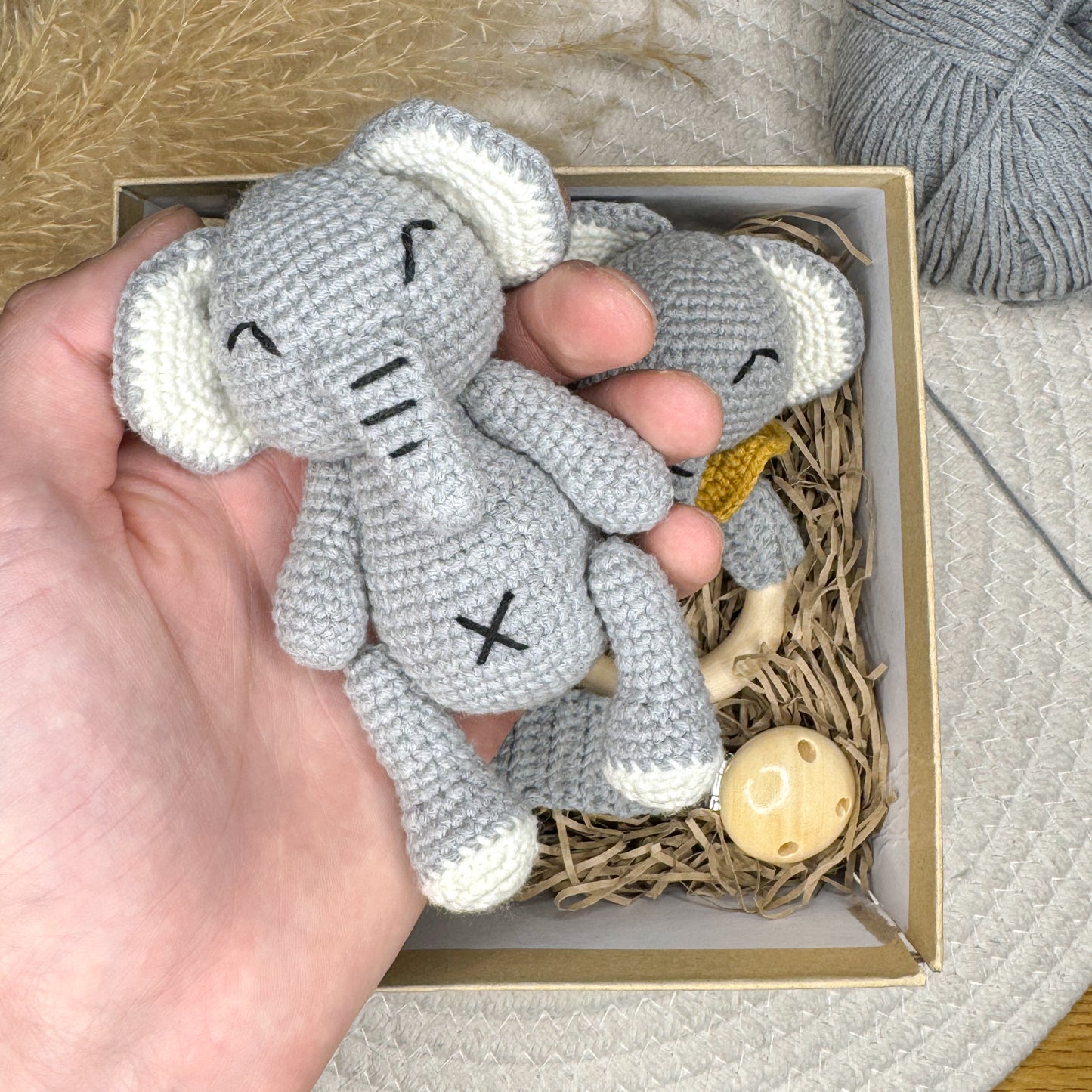 Elephant Baby Gift Set