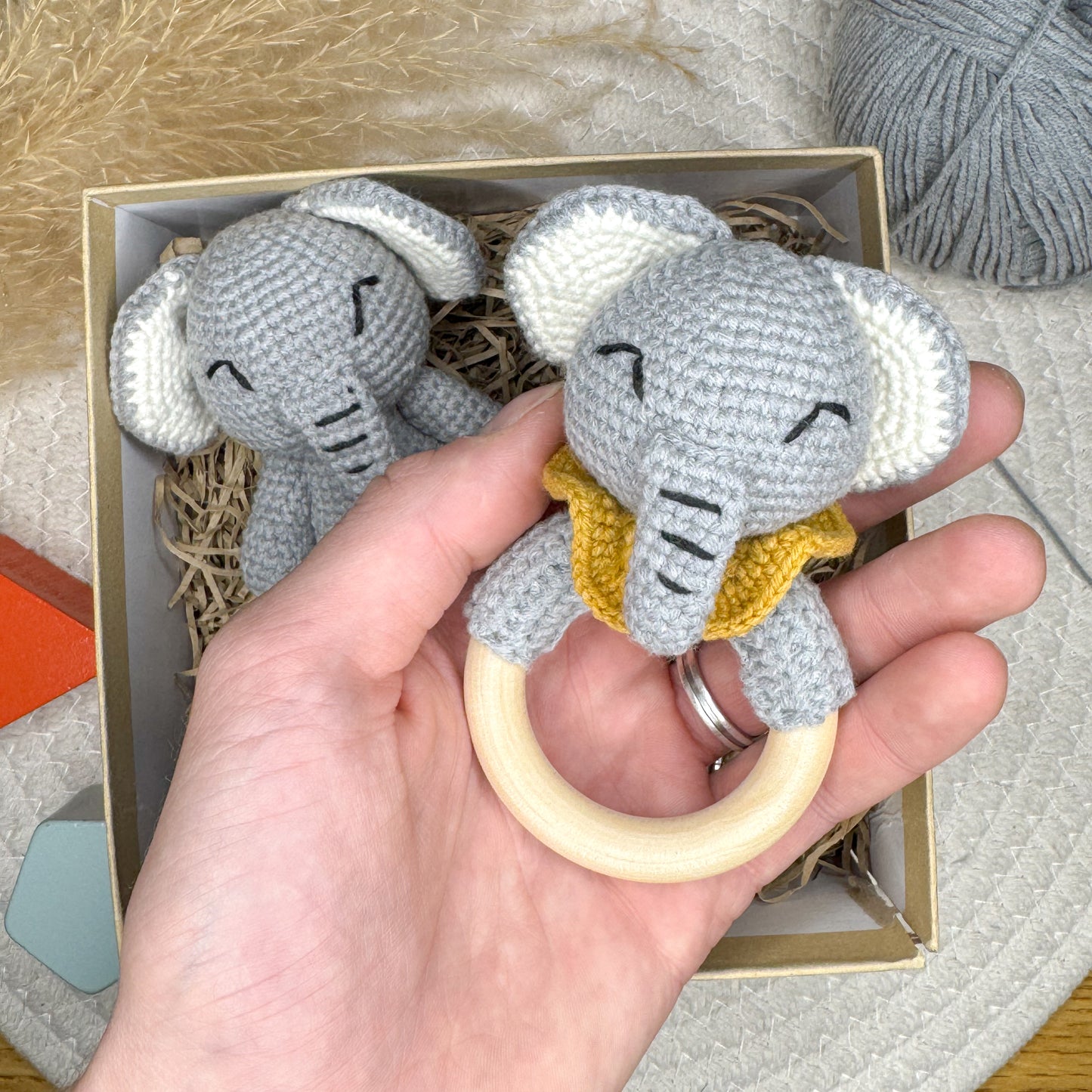 Elephant Baby Gift Set