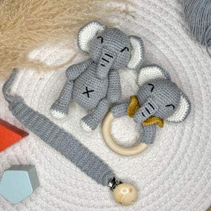 Elephant Baby Gift Set